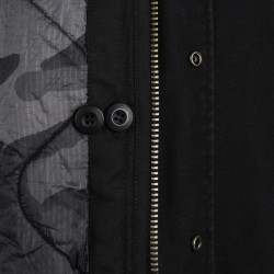 Фото подстежки полевой куртки M-65 Defender Field Coat, цвет черный
