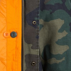 Фото подкладки на полевой куртке M-65 Defender Field Coat, цвет камуфляж