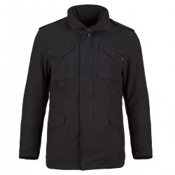 Фото полевой куртки M-65 Defender Field Coat, цвет черный