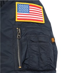 Фото кармана-пенала куртки NASA MA-1 Flight Jacket