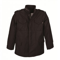 Фото полевой куртки Slim Fit M-65 Field Coat, цвет черный