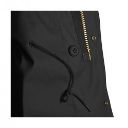 Фото молнии, пуговиц на полевой куртке Slim Fit M-65 Field Coat, цвет черный