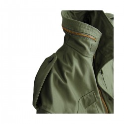 Фото воротника полевой куртки Slim Fit M-65 Field Coat, цвет оливковый