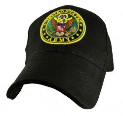 Бейсболка Army Logo Black Cap