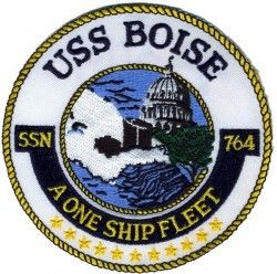 Нашивка USS BOISE SSN 764 Patch (4")