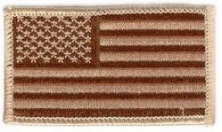 НАШИВКА AMERICAN FLAG CAMO PATCH 1 3/4 x 3"