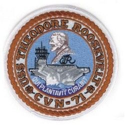 Нашивка Американского Авианосца USS T. ROOSEVELT CVN-71