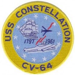 Нашивка Американского Авианосца USS CONSTELLATION CV-64