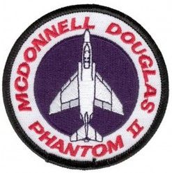 Нашивка винищувача-бомбардувальника McDonnell Douglas F-4 Phantom II