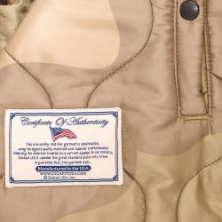 Фото короткой парки Cockpit USA N-2B Short Winter Parka, вид подкладки