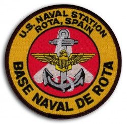 НАШИВКА U.S. NAVAL STATION ROTA SPAIN