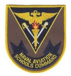 НАШИВКА NAVAL AVIATION SCHOOLS COMMAND PATCH 4"