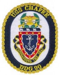 Нашивка USS CHAFEE DDF-90