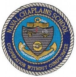 Нашивка школы морских капелланов Naval Chaplains School