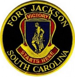 Нашивка Fort Jackson - Victory Starts Here