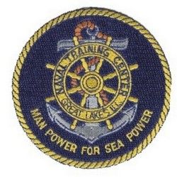 Нашивка Naval Training Center Great Lakes Patch 3.5"