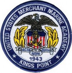 Нашивка US Merchant Marine Academy Patch 4"