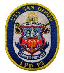 Нашивка USS San Diego LPD 22