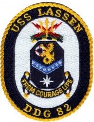Нашивка USS Lassen DDG 82