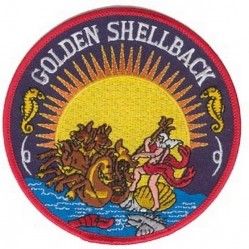 Нашивка GOLDEN SHELLBACK