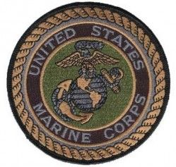 НАШИВКА UNITED STATES MARINE SUBDUED PATCH 4"