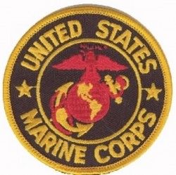 НАШИВКА U.S. MARINE CORPS 3"
