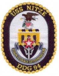 Нашивка USS Nitze DDG-94