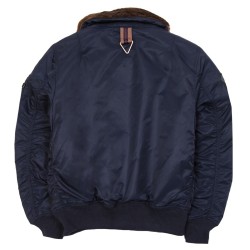 Фото куртки Injector Flight Jacket, цвет синий, вид сзади