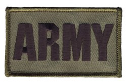 Нашивка на липучке Army OD Green Patch