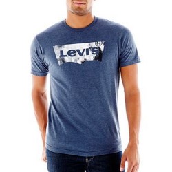 Футболка Levis Logo Navy Heather T-Shirt