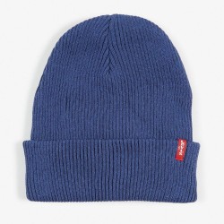 Шапка Levis Ribbed Dark Blue Beanie