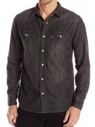 Джинсовая рубашка Levis Barstow Western - Grey