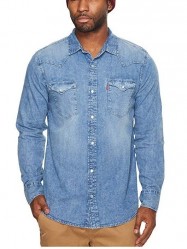 Джинсовая рубашка Levis Barstow Western - Acid Wash