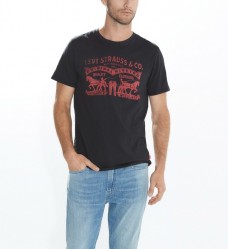 Футболка Levis 2 Horse T-Shirt - Black