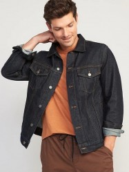 Джинсовая куртка Old Navy Trucker - тёмно-синяя (Rinse)