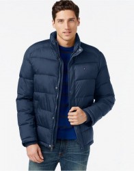 Зимова куртка Tommy Hilfiger Classic Puffer - синя (Navy)