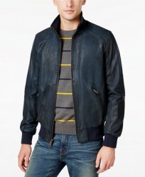 Кожаная куртка Tommy Hilfiger Industrialist