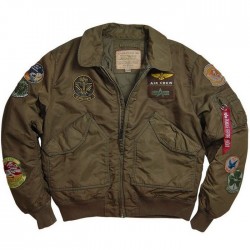 Лётная куртка Alpha Industries CWU Pilot - Brown
