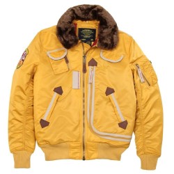 Лётная куртка Alpha Industries Injector - Yellow