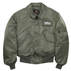Лётная куртка Alpha Industries CWU 45/P - Sage Green