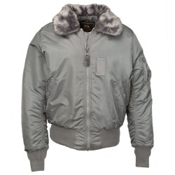 Лётная куртка Alpha Industries B-15 - Gun Metal