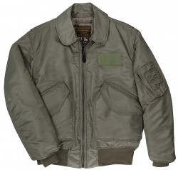 Куртка лётная Cockpit USA CWU-55P Cold Weather - Sage Green