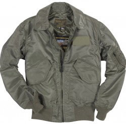 Льотна куртка Cockpit USA US Fighter Weapons - Sage Green