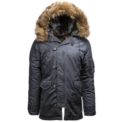 Куртка Аляска Alpha Industries N-3B Slim Fit Parka - Steel Blue