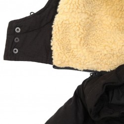Фото сьемного капюшона на куртке Boss Jacket, цвет черный