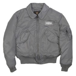 Фото куртки CWU 45/P Flight Jaket, цвет вороненый метал