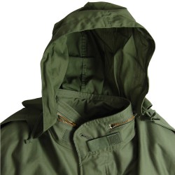 Фото капюшона куртки M-65 Field Coat, цвет оливковый
